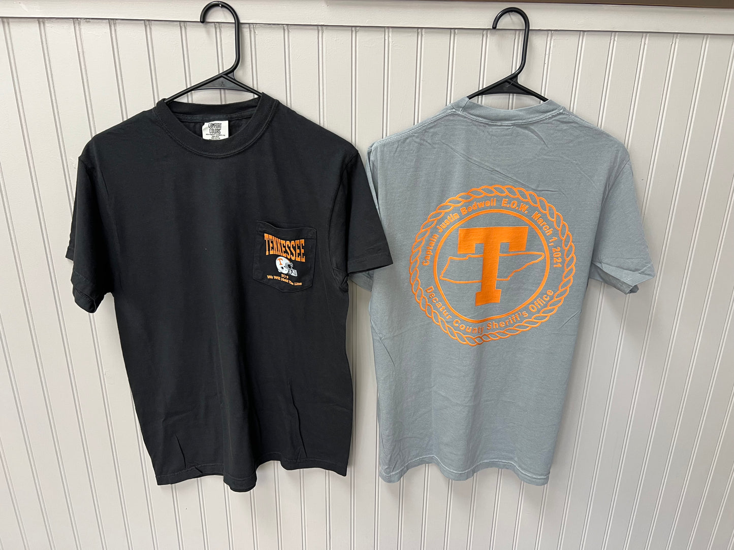 Captain Justin Bedwell Tennessee Memorial Shirt