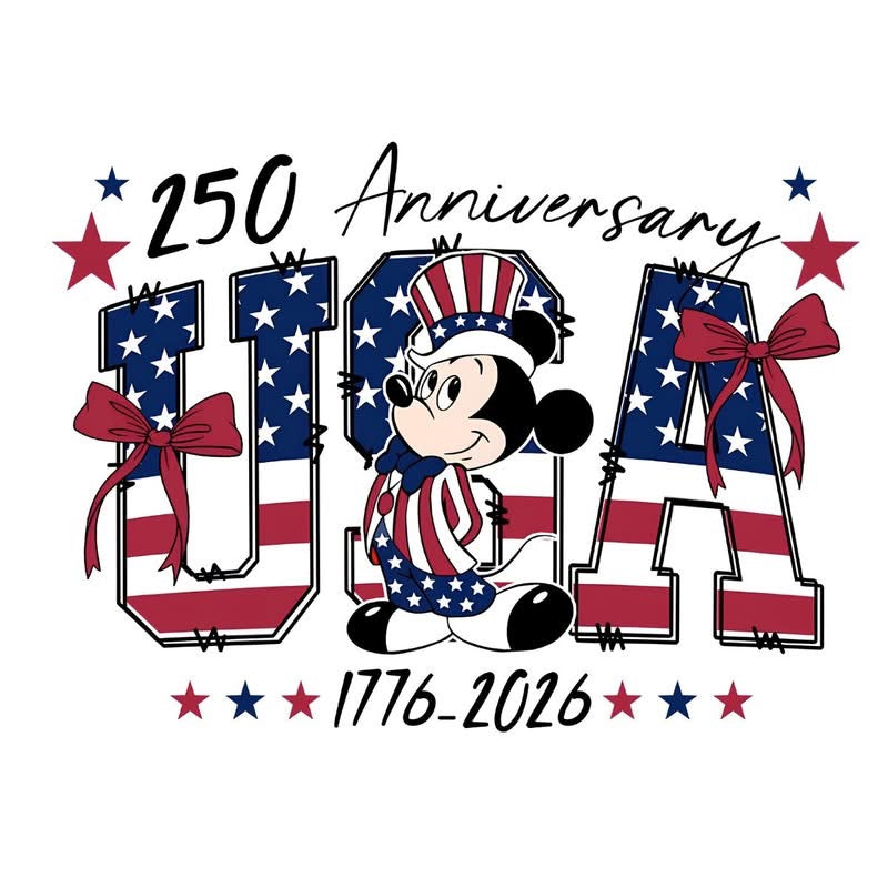 Disney 250th America T-Shirt Collection