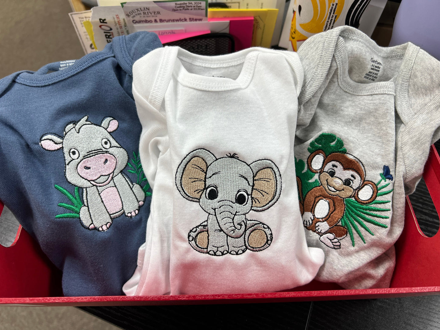 Safari Baby Animal Bundle - Embroidery