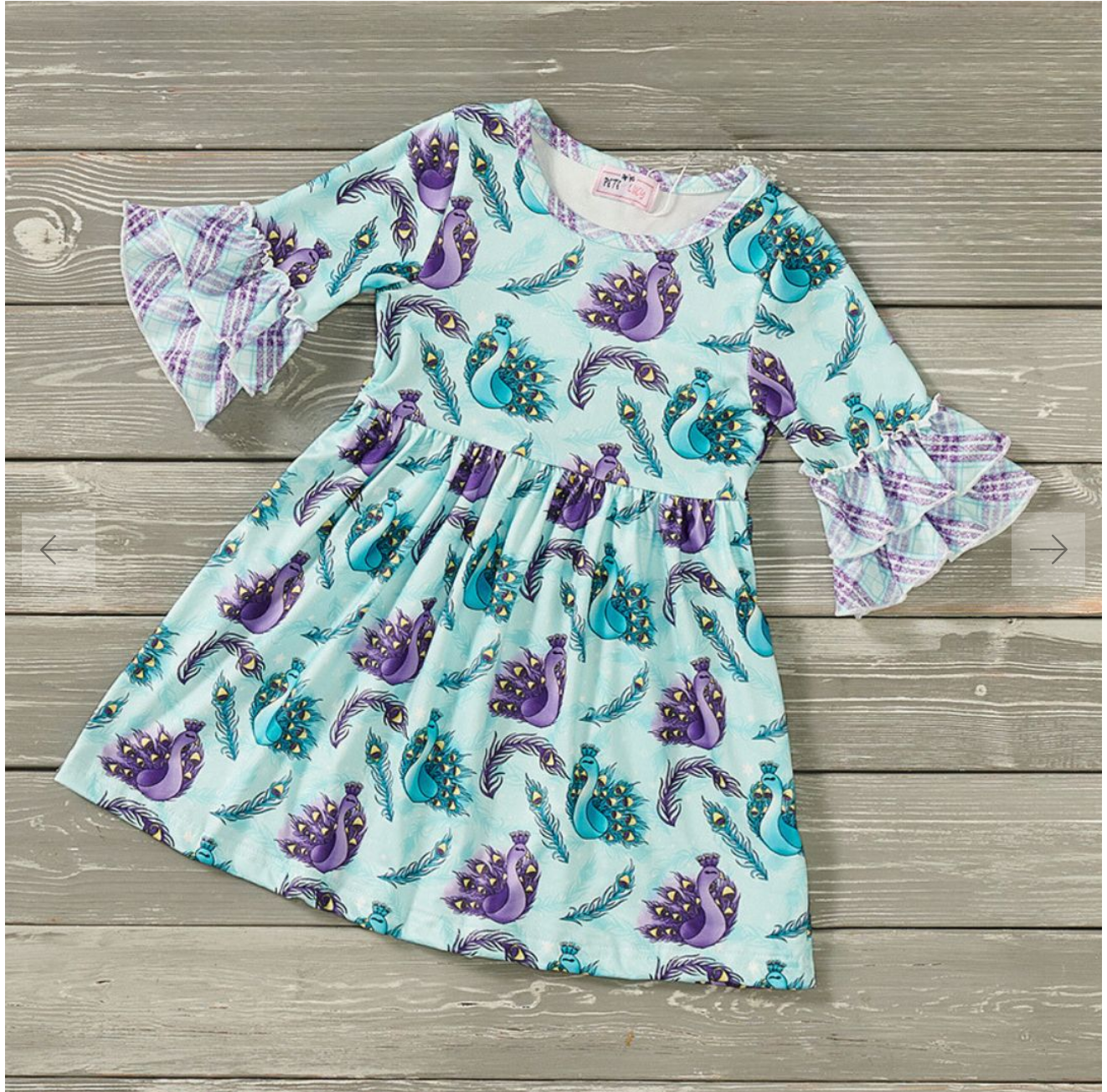 Pete & Lucy Mystical Peacock Dress