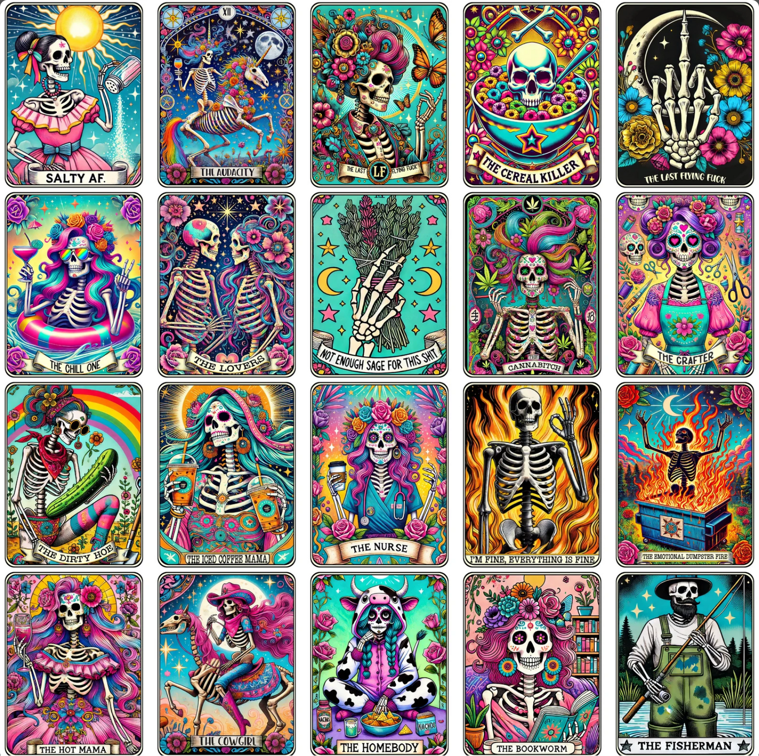 Tarot Card T-Shirt Collection