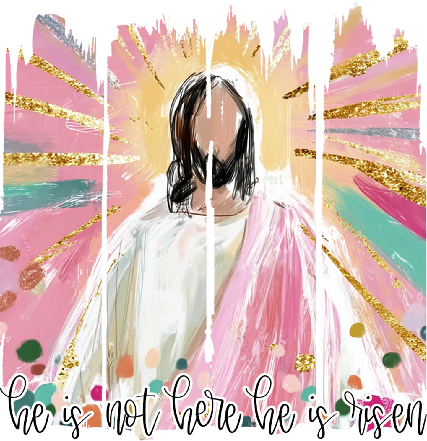 Easter Brush Stroke T- Shirt Collection