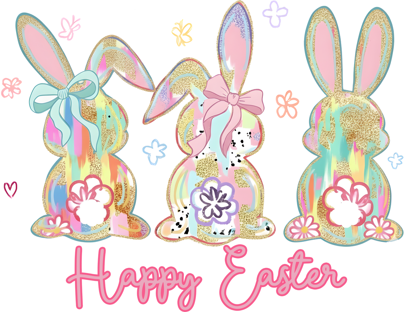 Easter Brush Stroke T- Shirt Collection