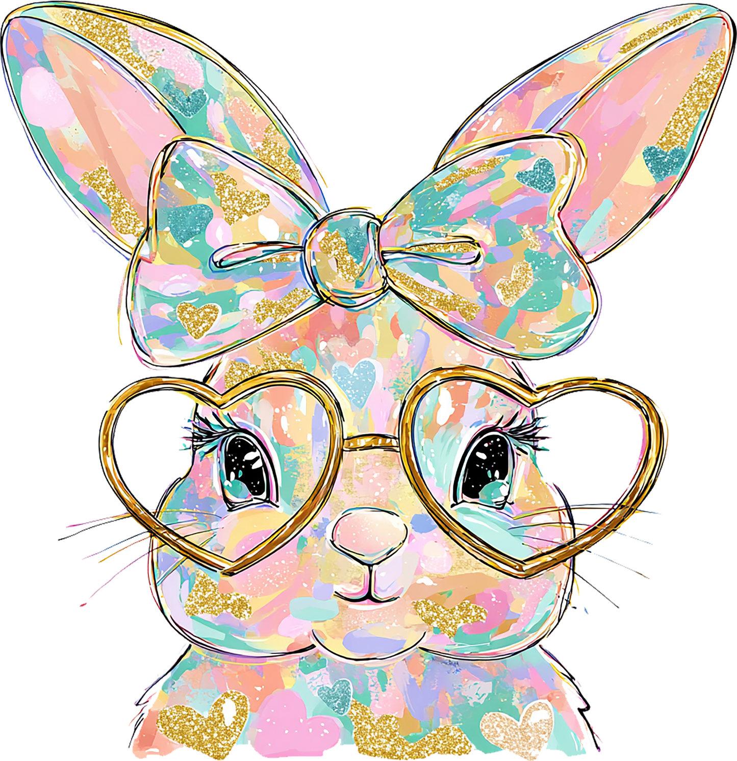 Easter Brush Stroke T- Shirt Collection
