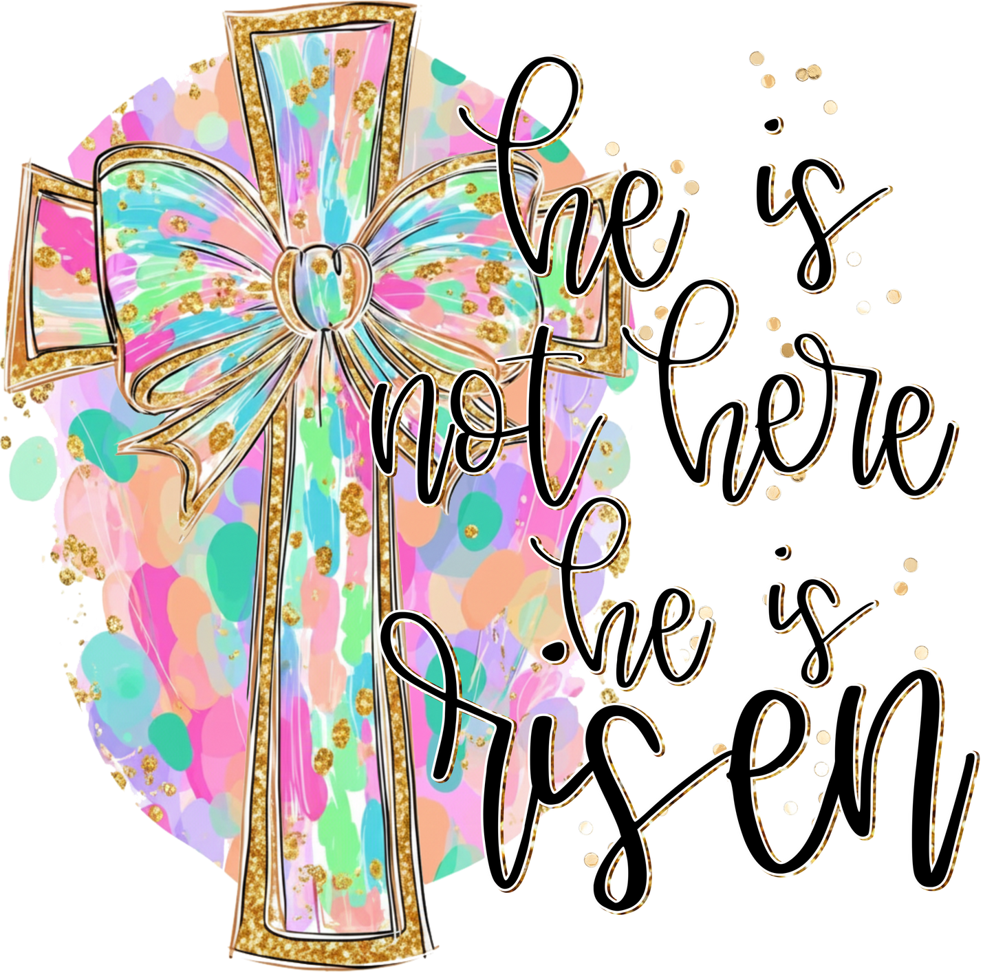 Easter Brush Stroke T- Shirt Collection