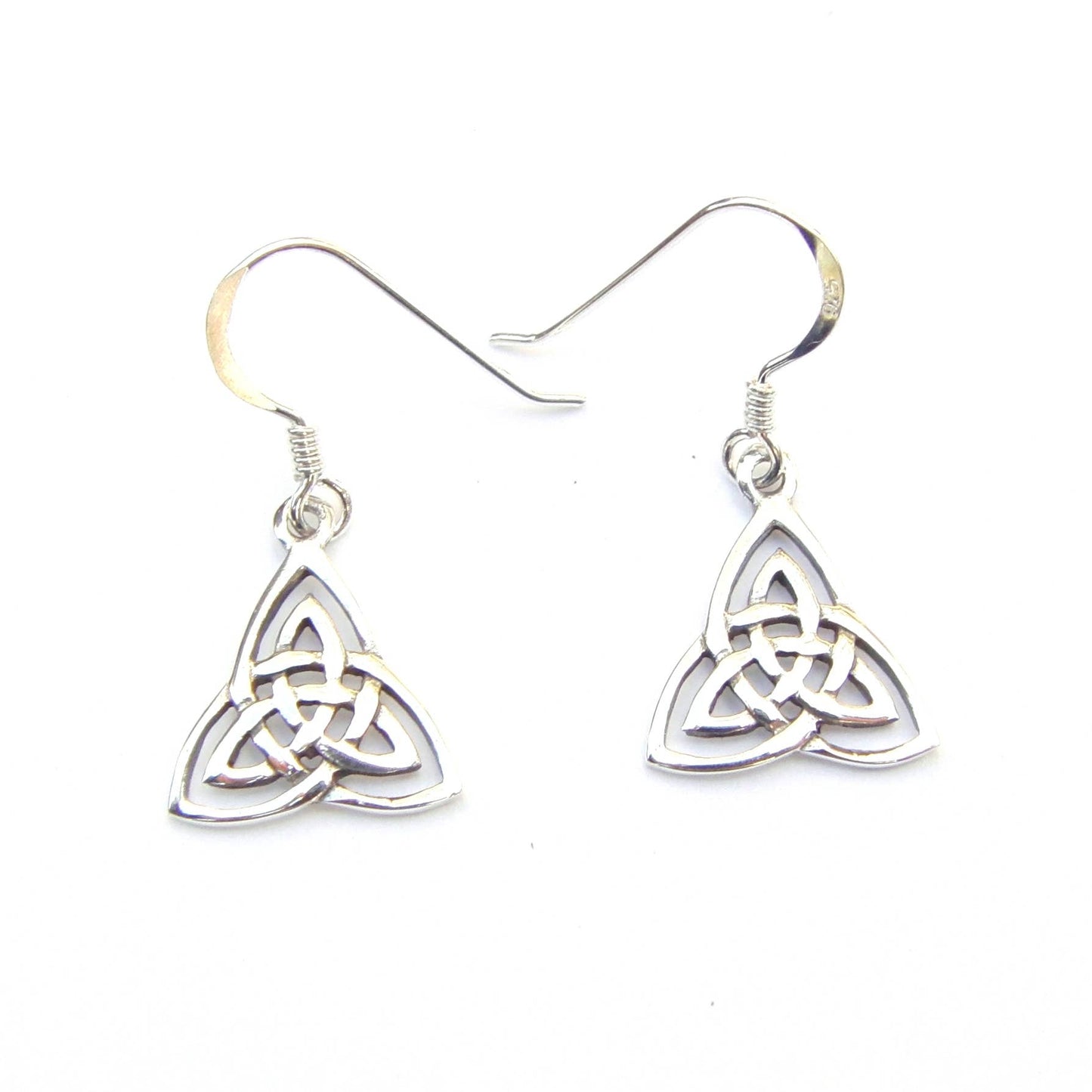 Goddess Triple Triquetra Earrings