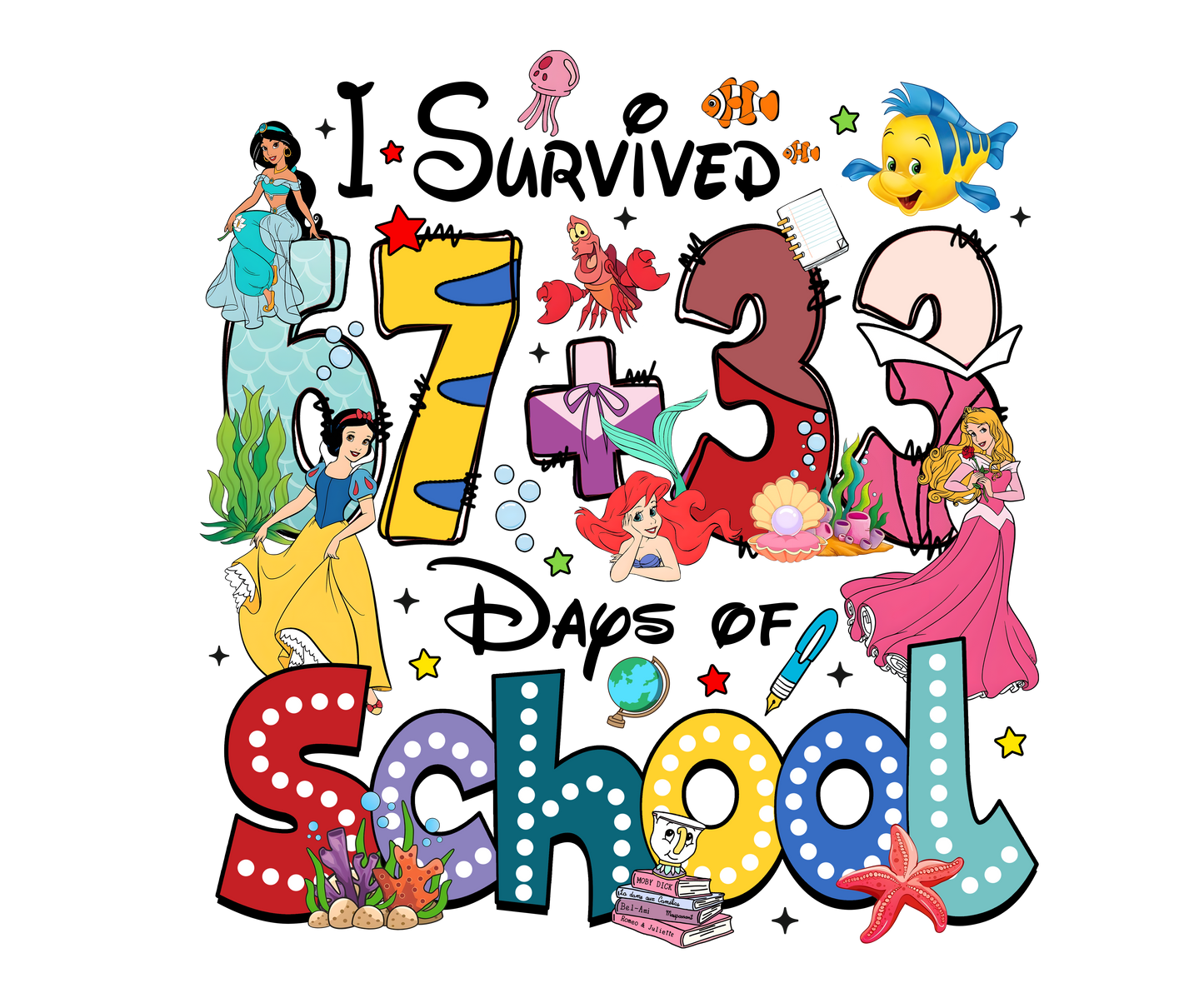 100 Days of School T-Shirt -Youth