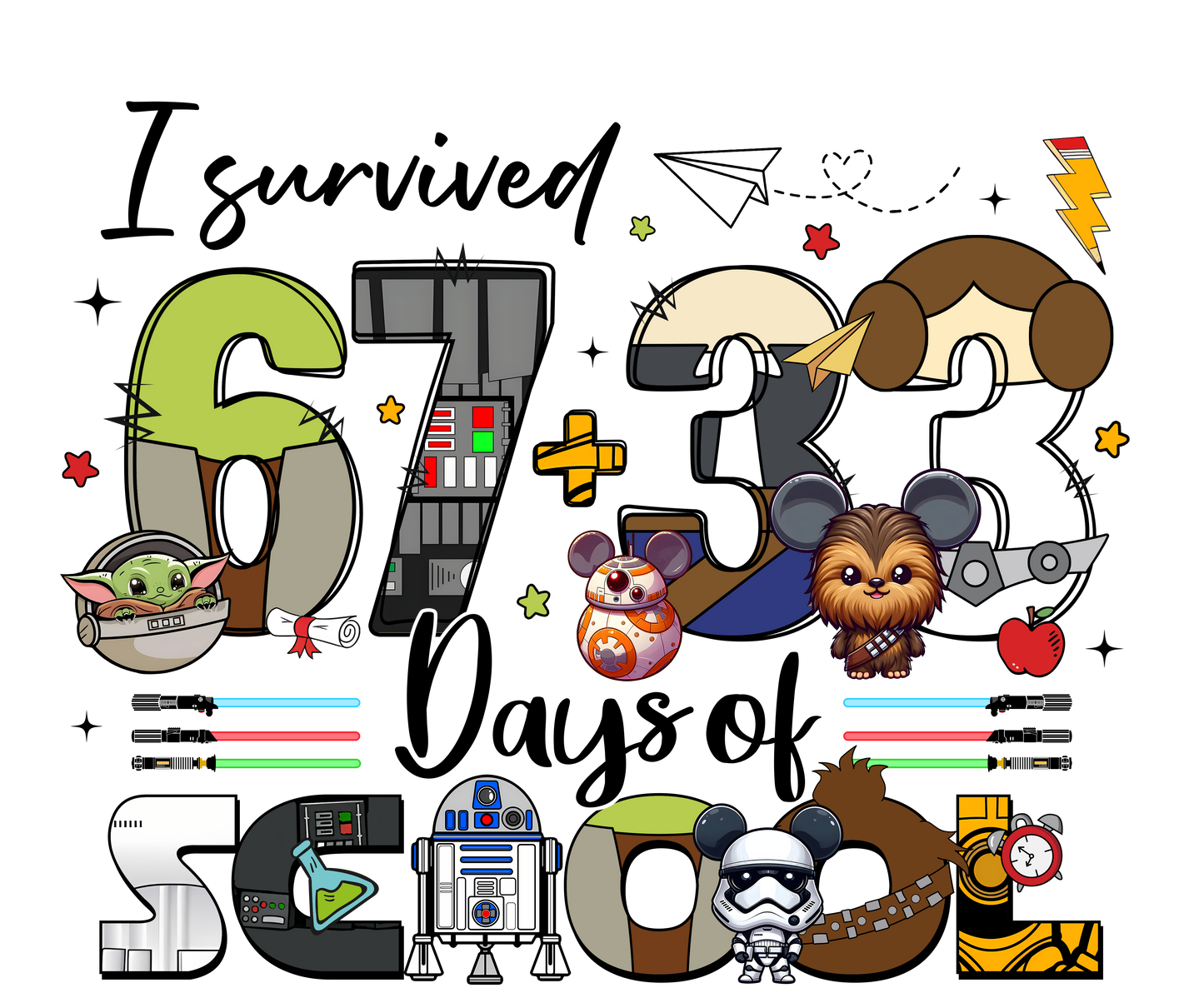 100 Days of School T-Shirt -Youth