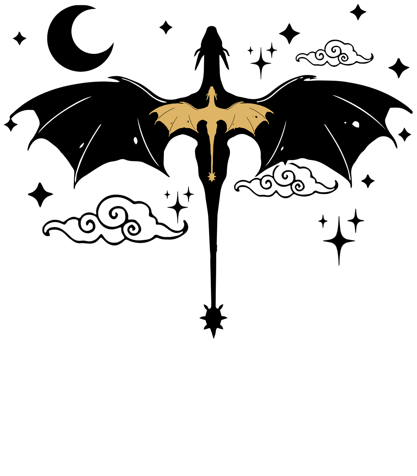 Dragon & Moon T-shirt