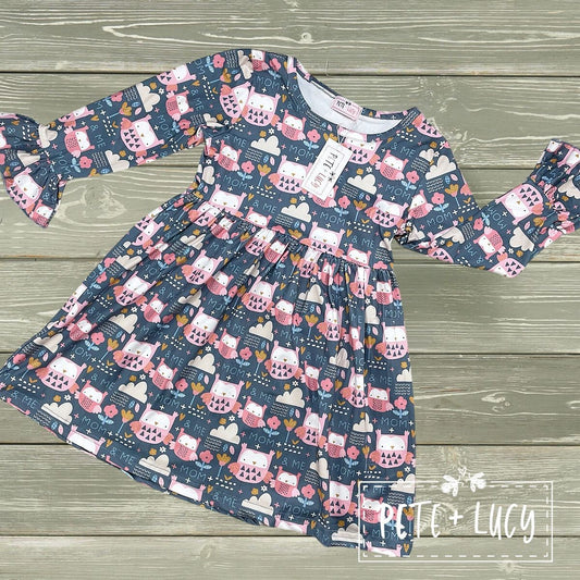 Pete & Lucy Owl Always Love You Dress