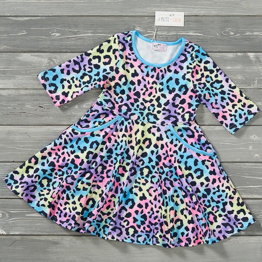 Pete & Lucy Feline Flair Dress