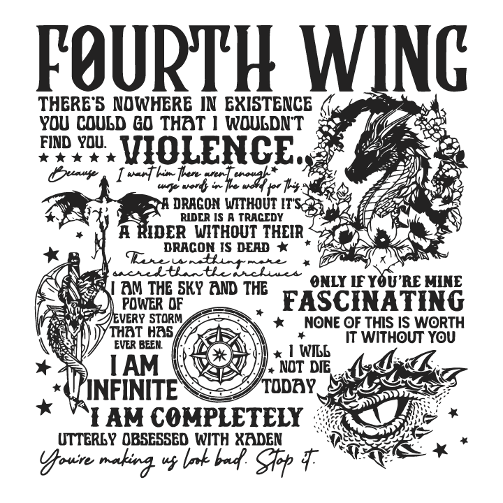 Fourth Wing T-shirt