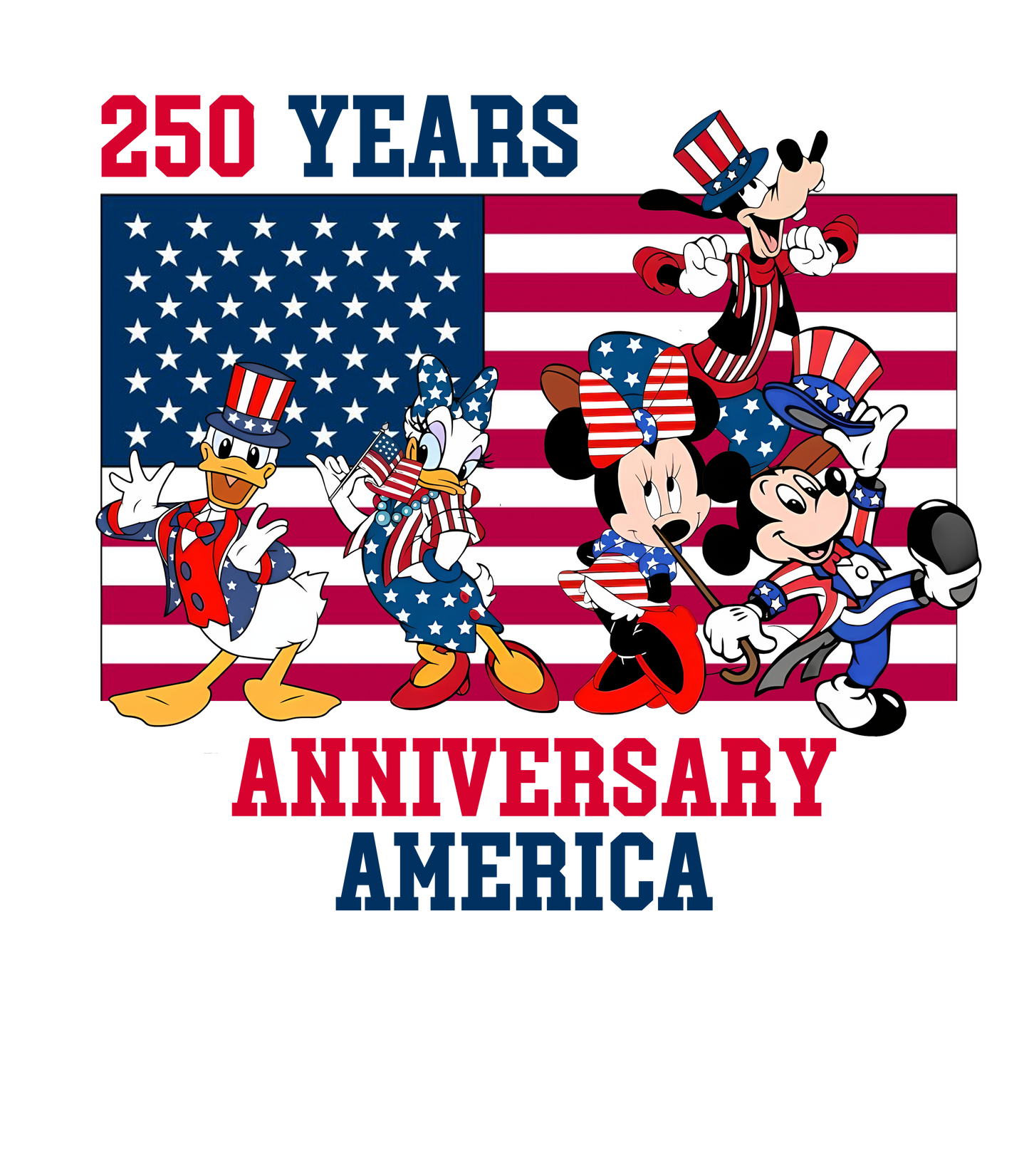 America 250 Years T-Shirt Collection