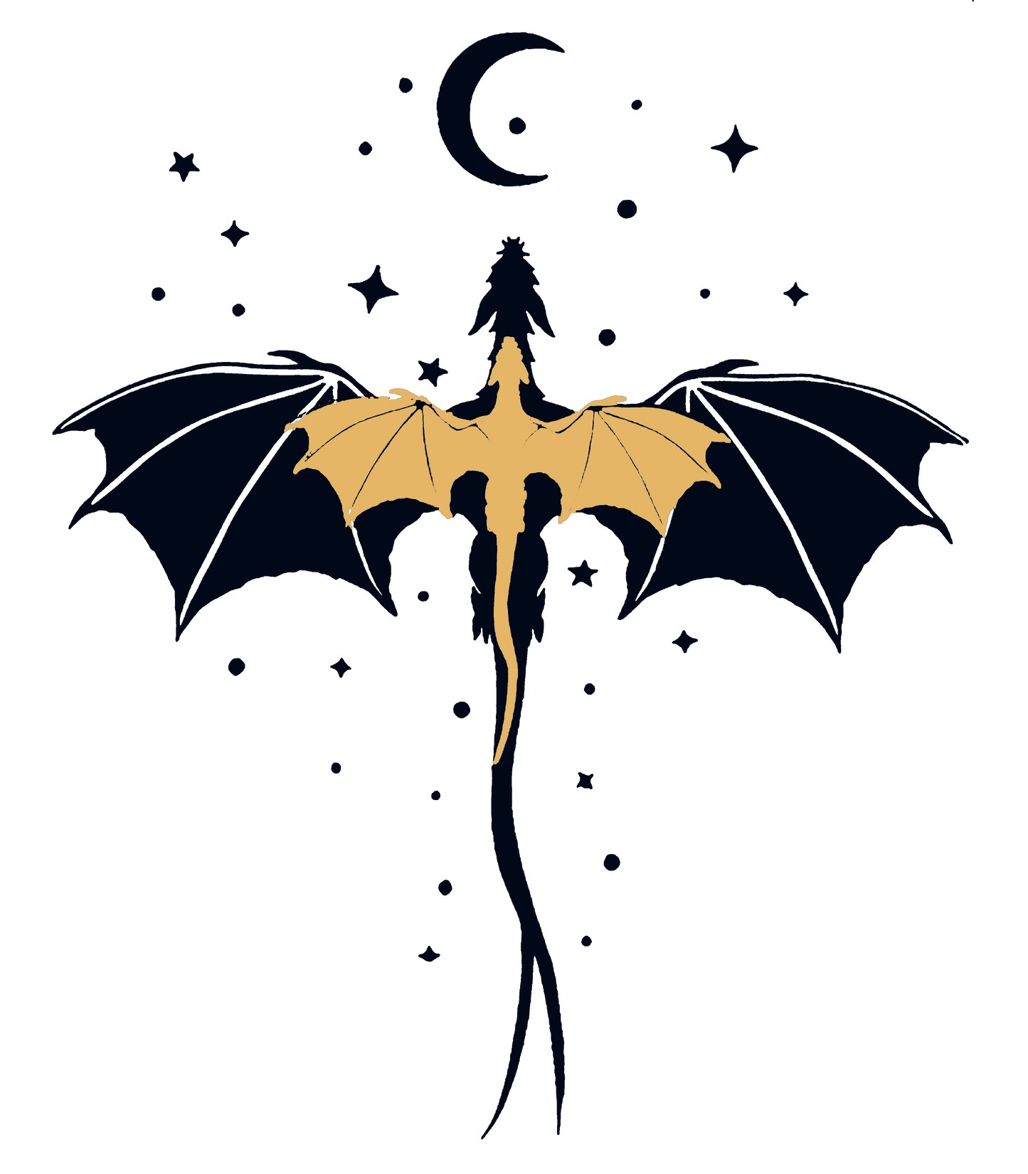 Dragon & Moon T-shirt