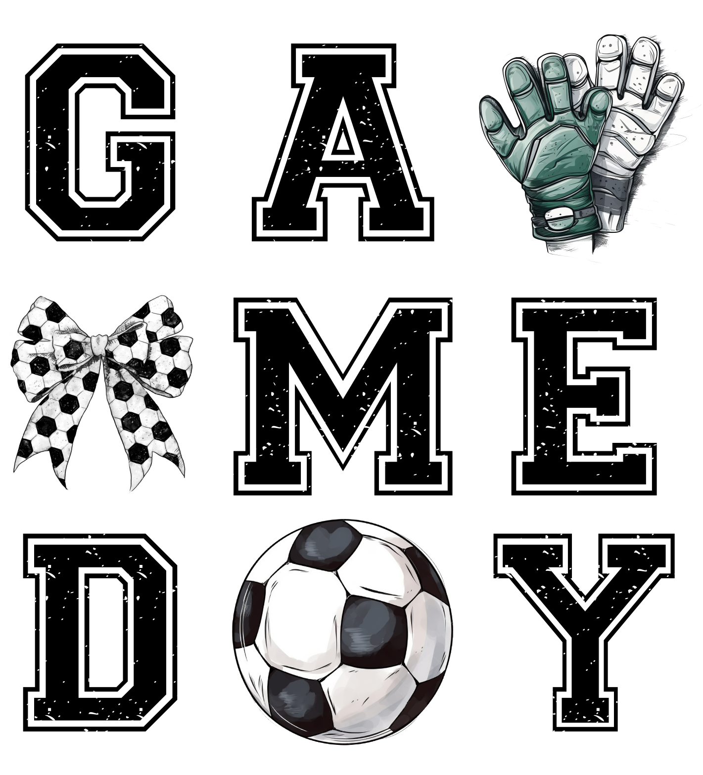 Soccer Game Day T-Shirt Collection