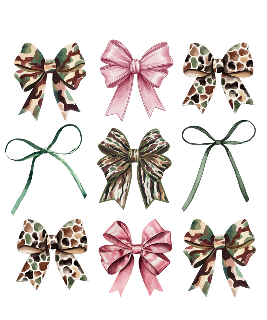 Pink & Camo Bows