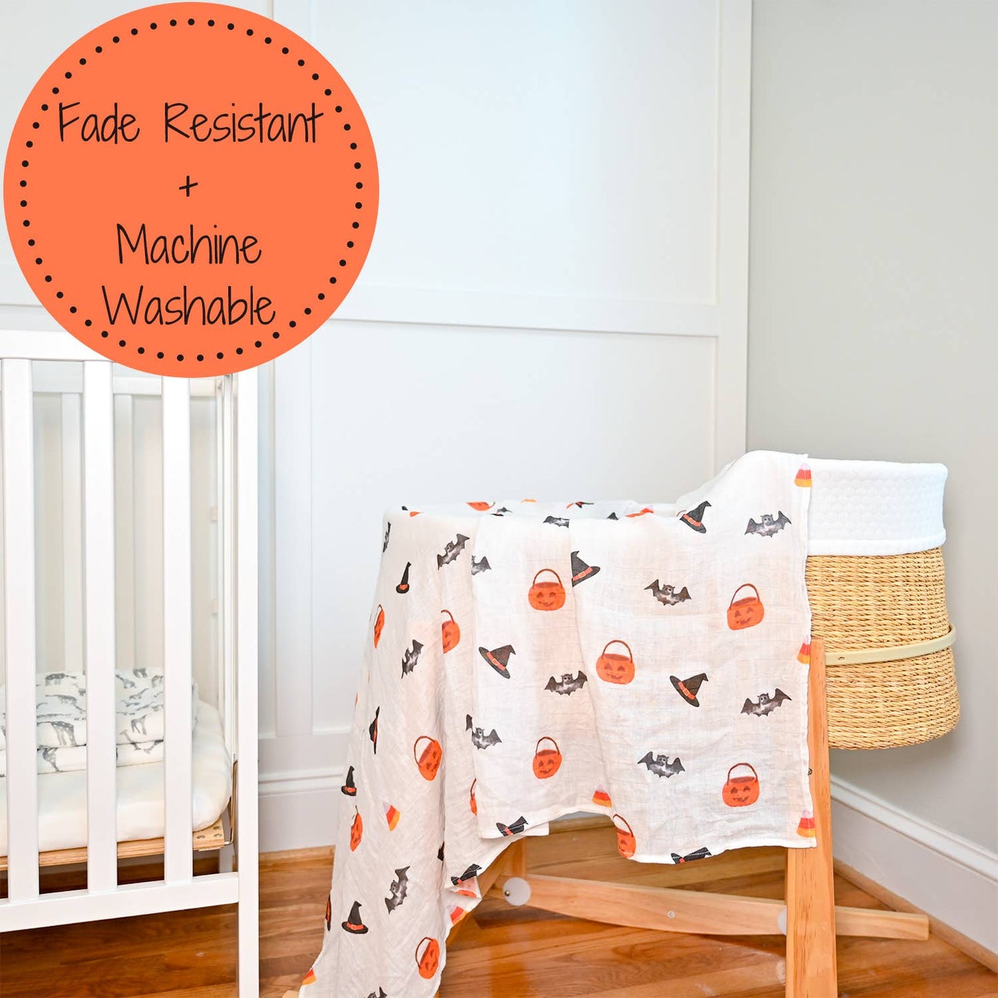 Boo-tiful Dreams Baby Swaddle Blanket