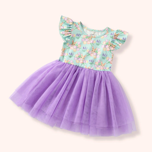 Pete & Lucy Bunny Bouquet Tulle Dress