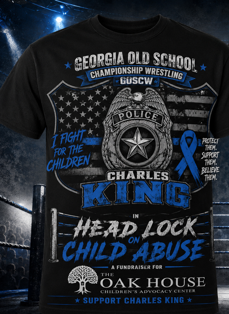 GOSCW - Charles King Head Lock On Abuse Shirt