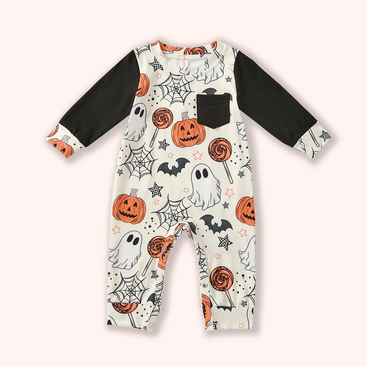 Pete & Lucy Frightfully Fun Boys Romper