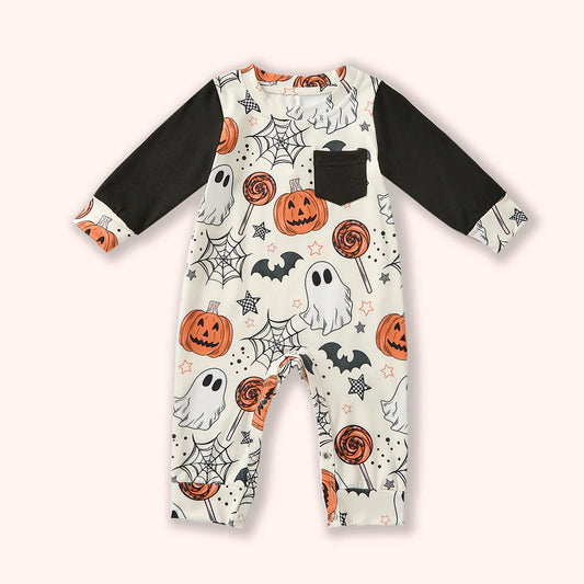 Pete & Lucy Frightfully Fun Boys Romper