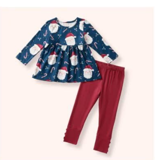 Pete & Lucy Holly Jolly Joy 2 Piece Set