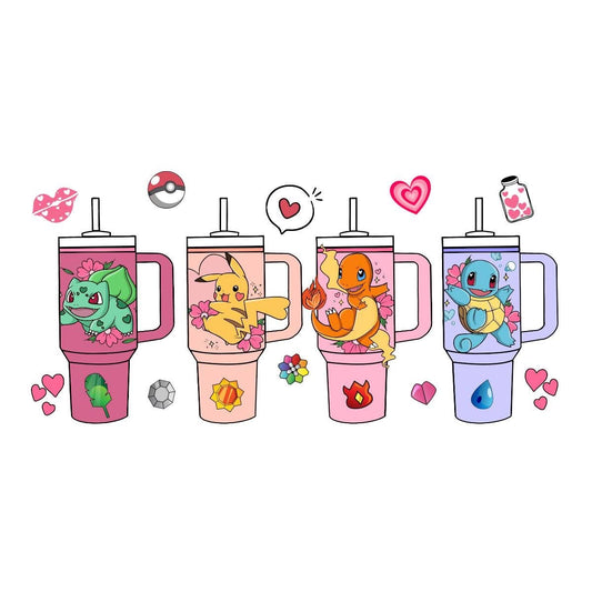 Pokemon Valentines T-shirts -Adult