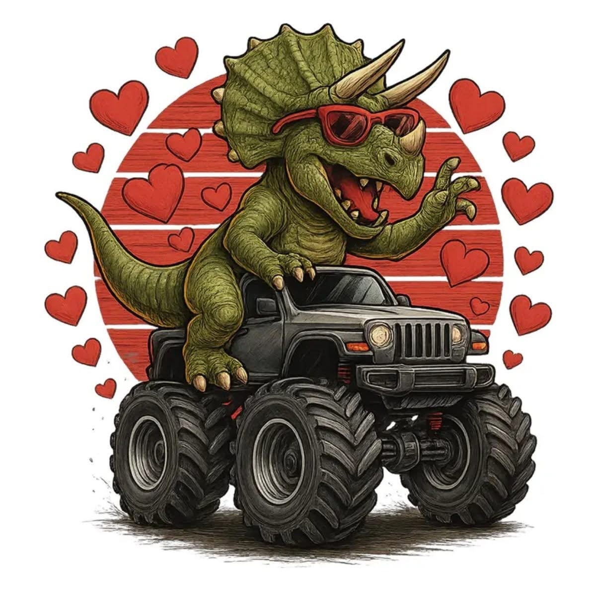 Kids Valentines T-Shirt -Youth