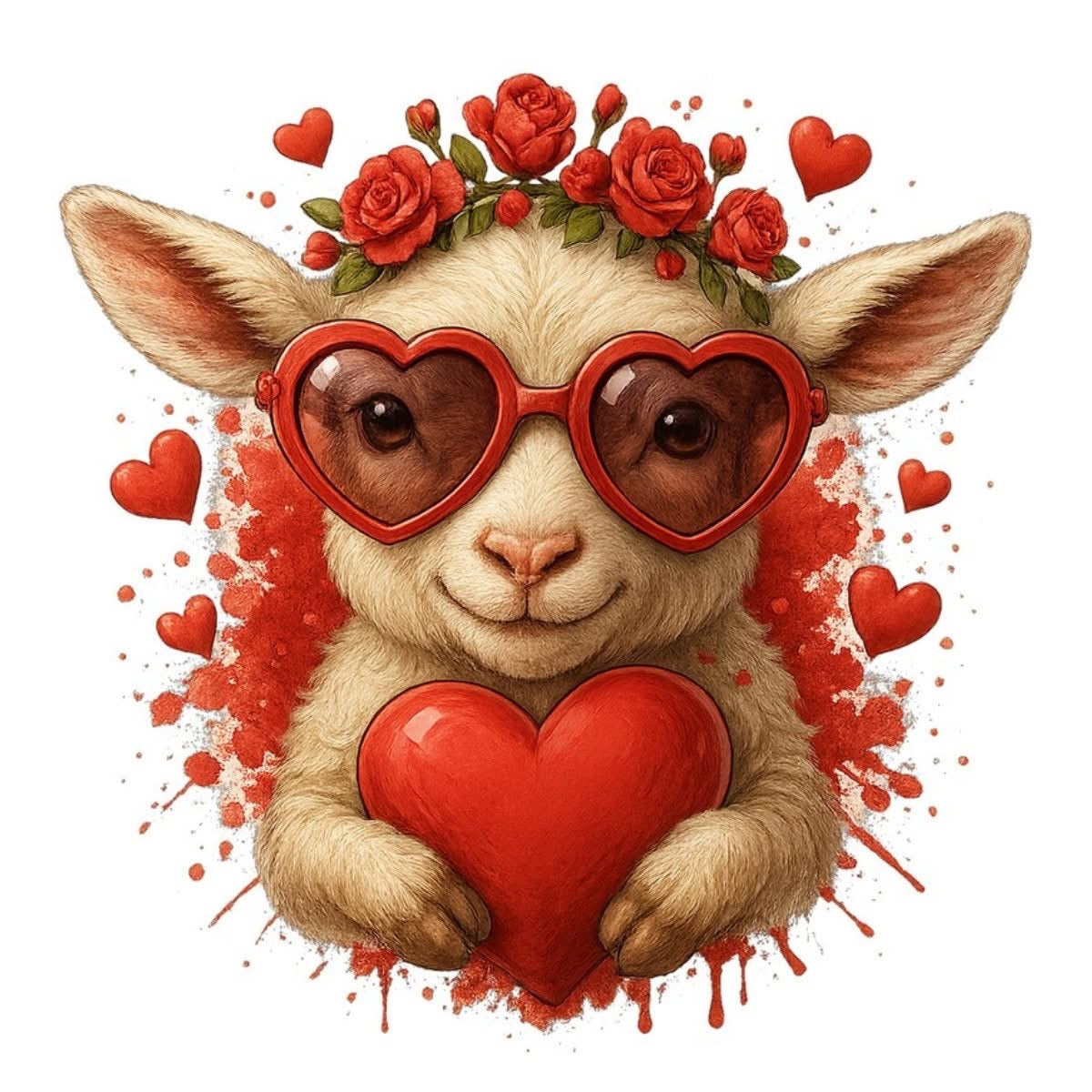Kids Valentines T-Shirt -Youth