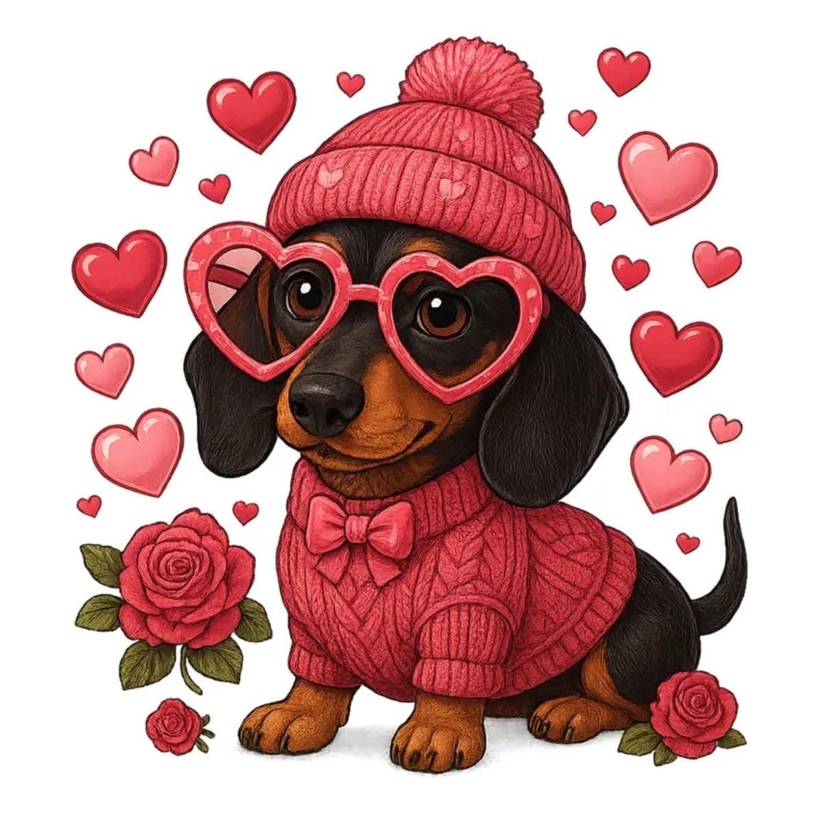 Kids Valentines T-Shirt -Youth