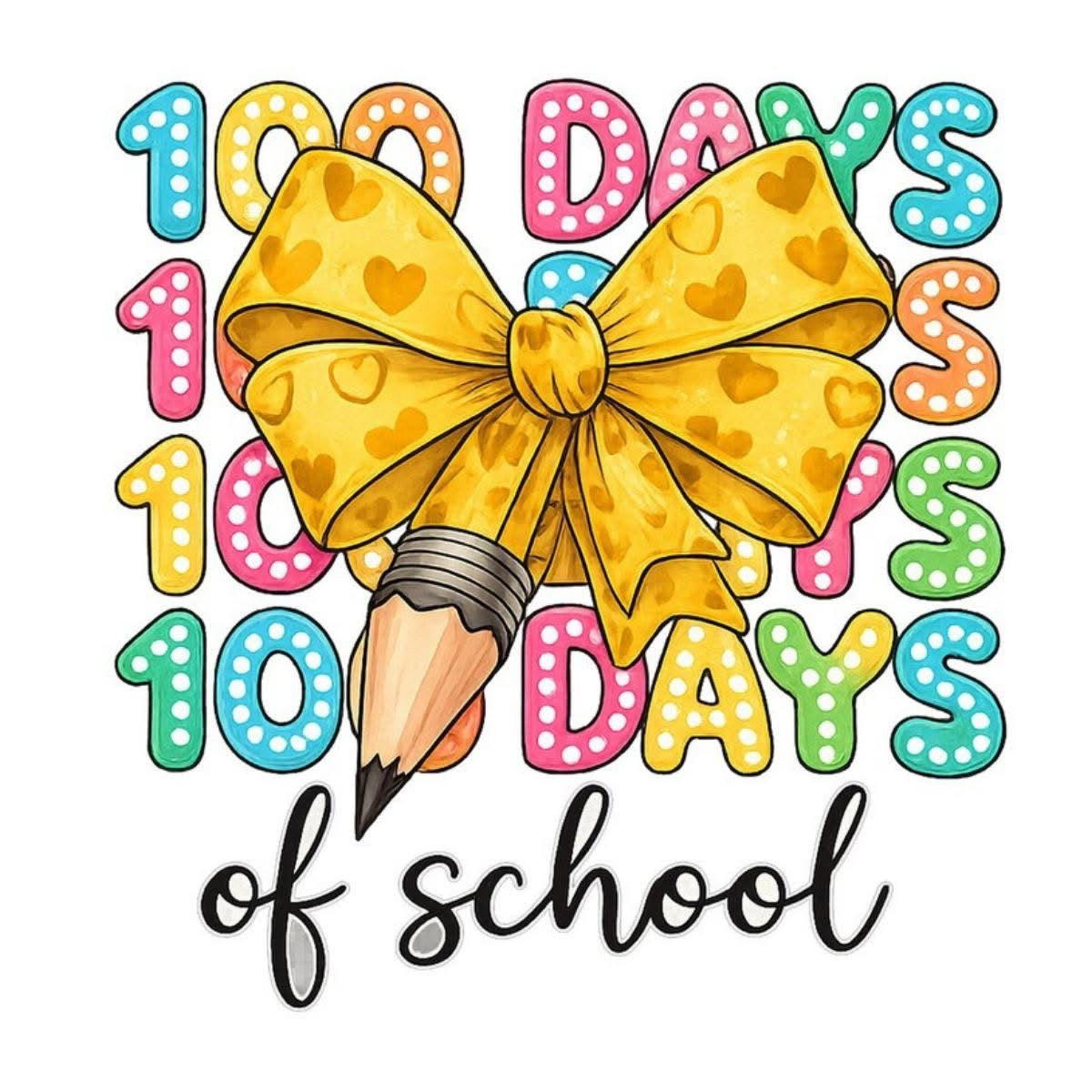 100 Days of School T-Shirt -Youth