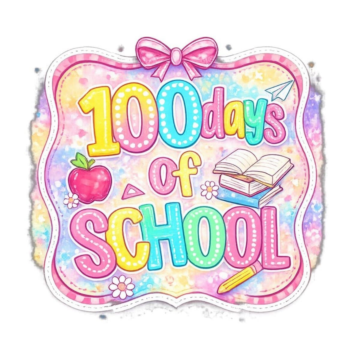 100 Days of School T-Shirt -Youth