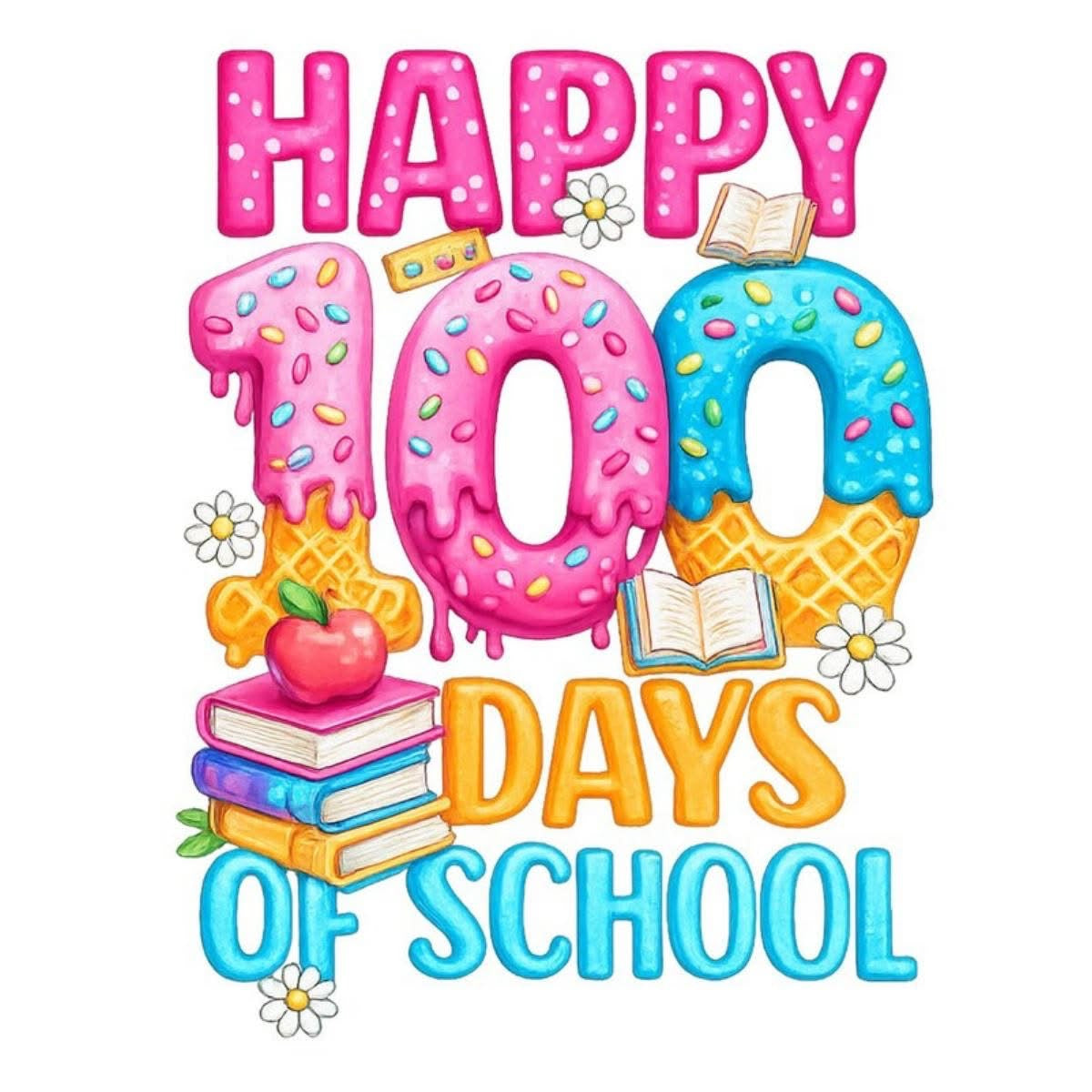 100 Days of School T-Shirt -Youth