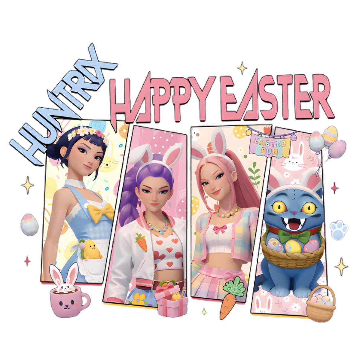 K- Pop Easter T- Shirt Collection Youth