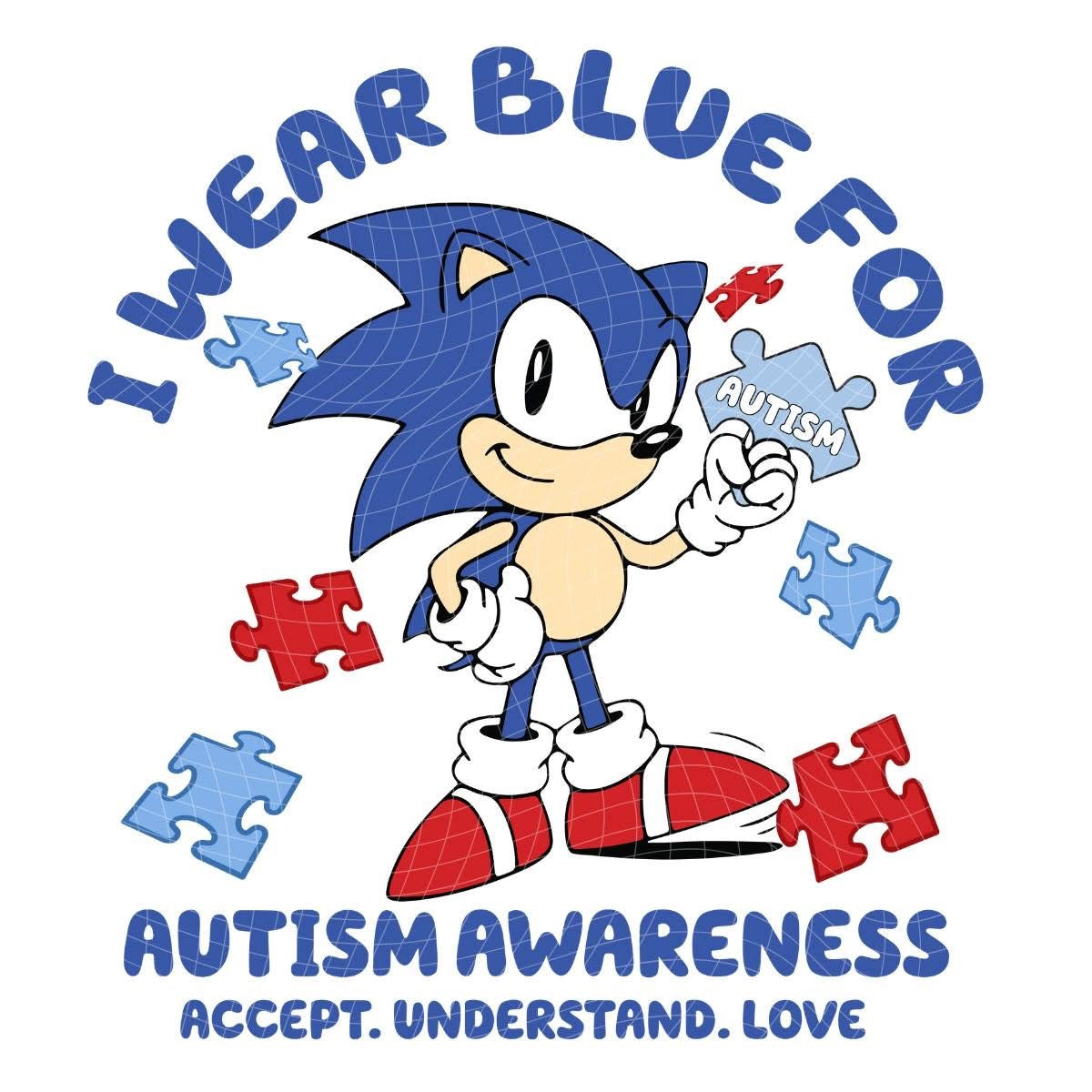 Cartoon Autism Awareness T-Shirt Collection