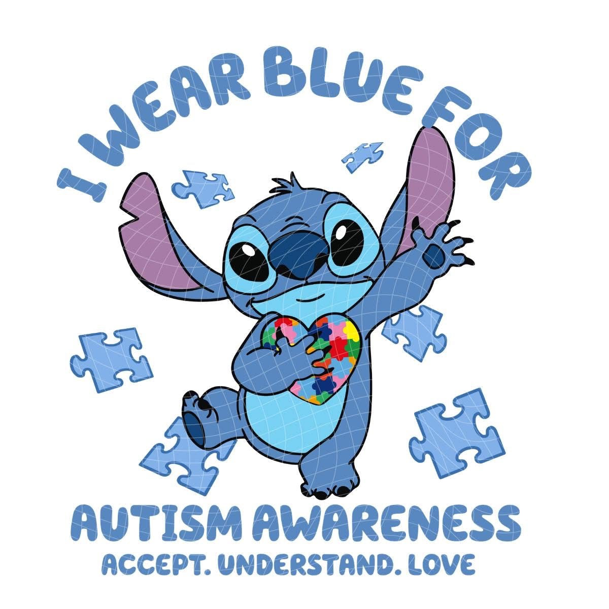Cartoon Autism Awareness T-Shirt Collection