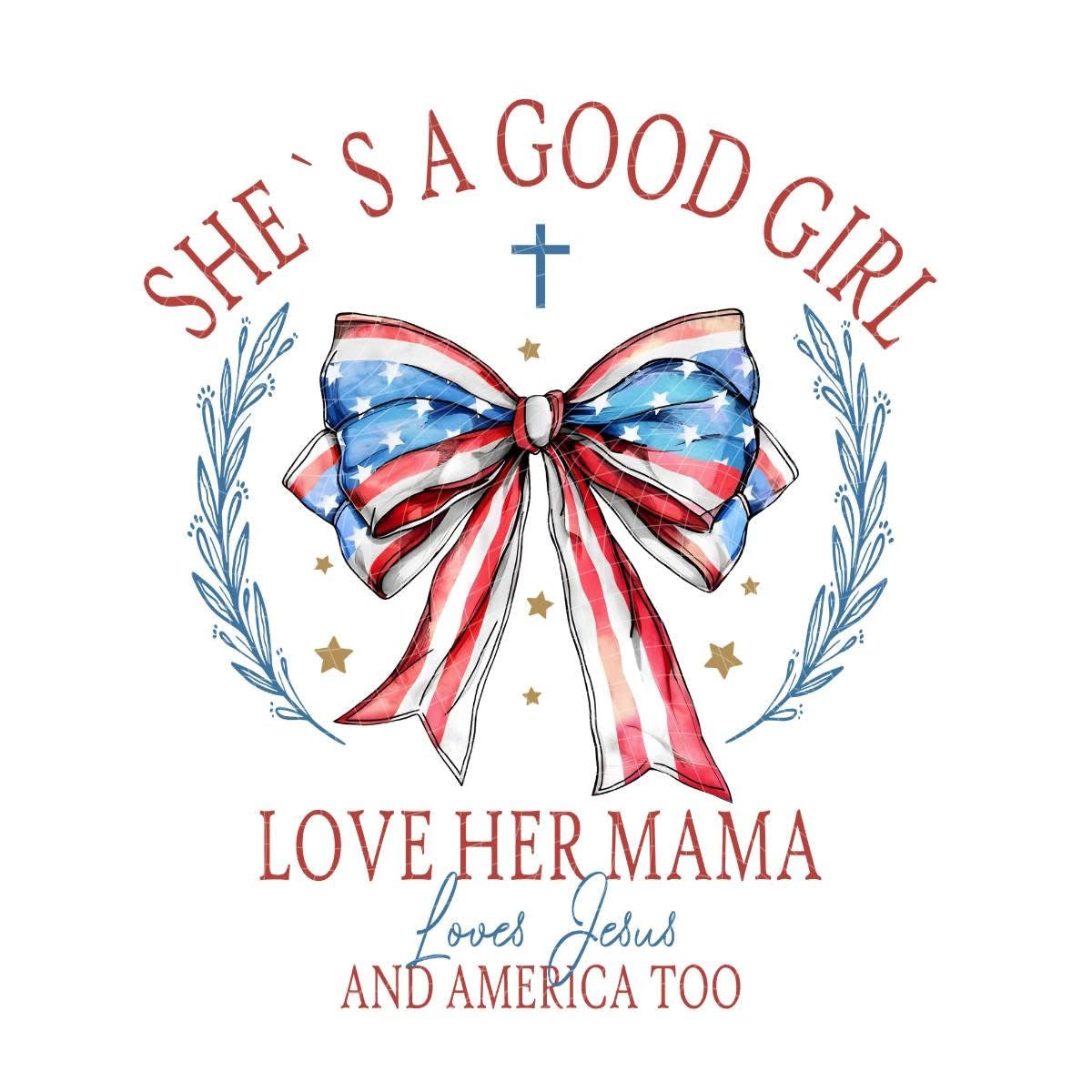 She Loves Jesus & America Too T-Shirt Collection