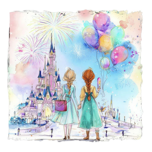 Water Color Disney T-Shirt Collection