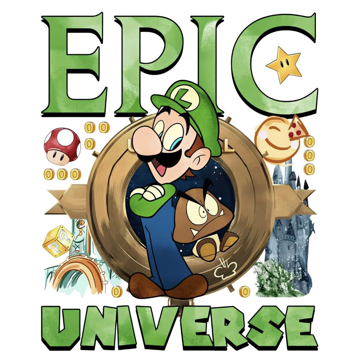 Epic Universe T-Shirt Collection