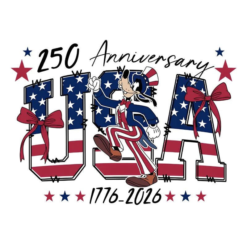 Disney 250th America T-Shirt Collection