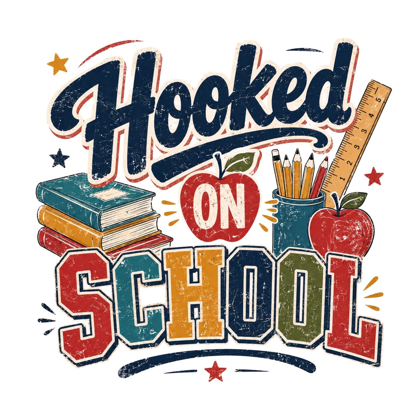 Back To School Retro T-Shirt Collection