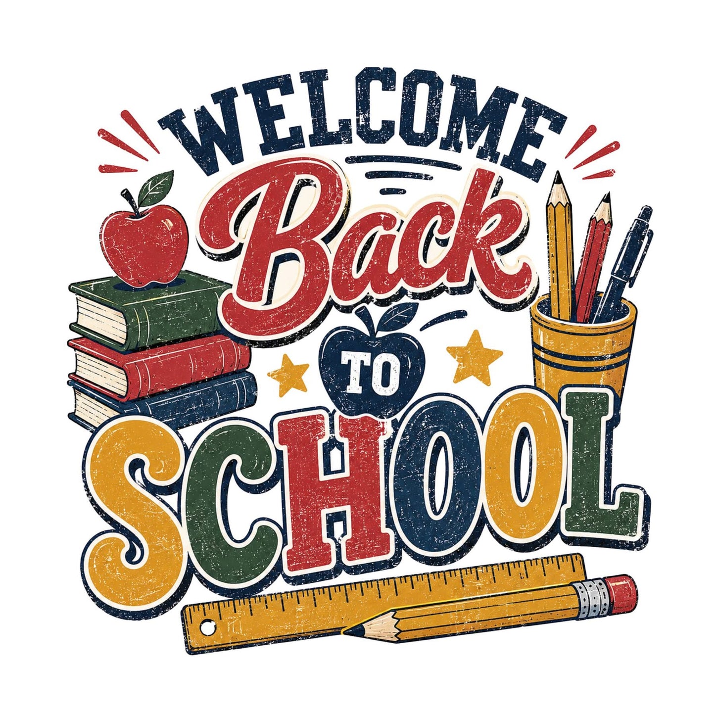 Back To School Retro T-Shirt Collection