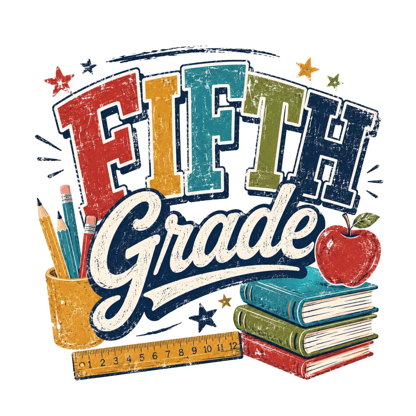 Back To School Retro T-Shirt Collection