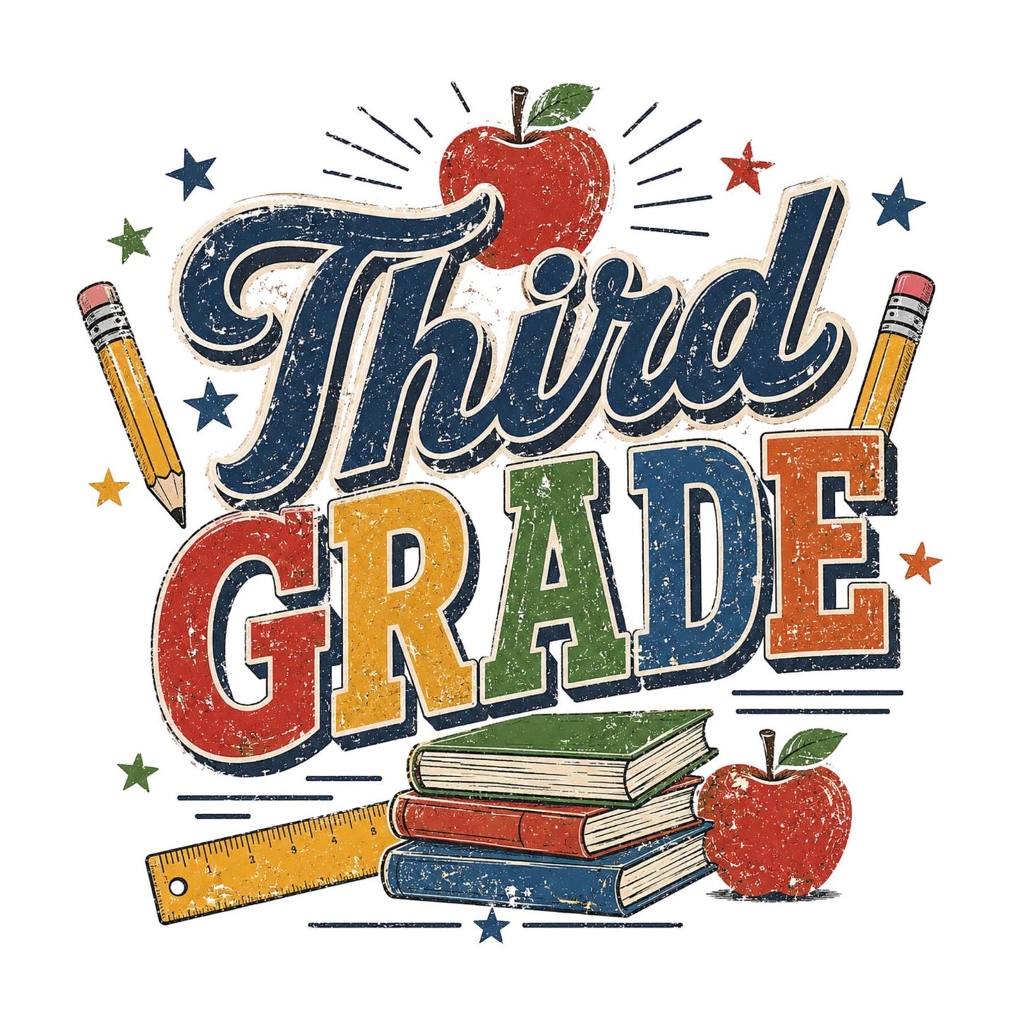 Back To School Retro T-Shirt Collection