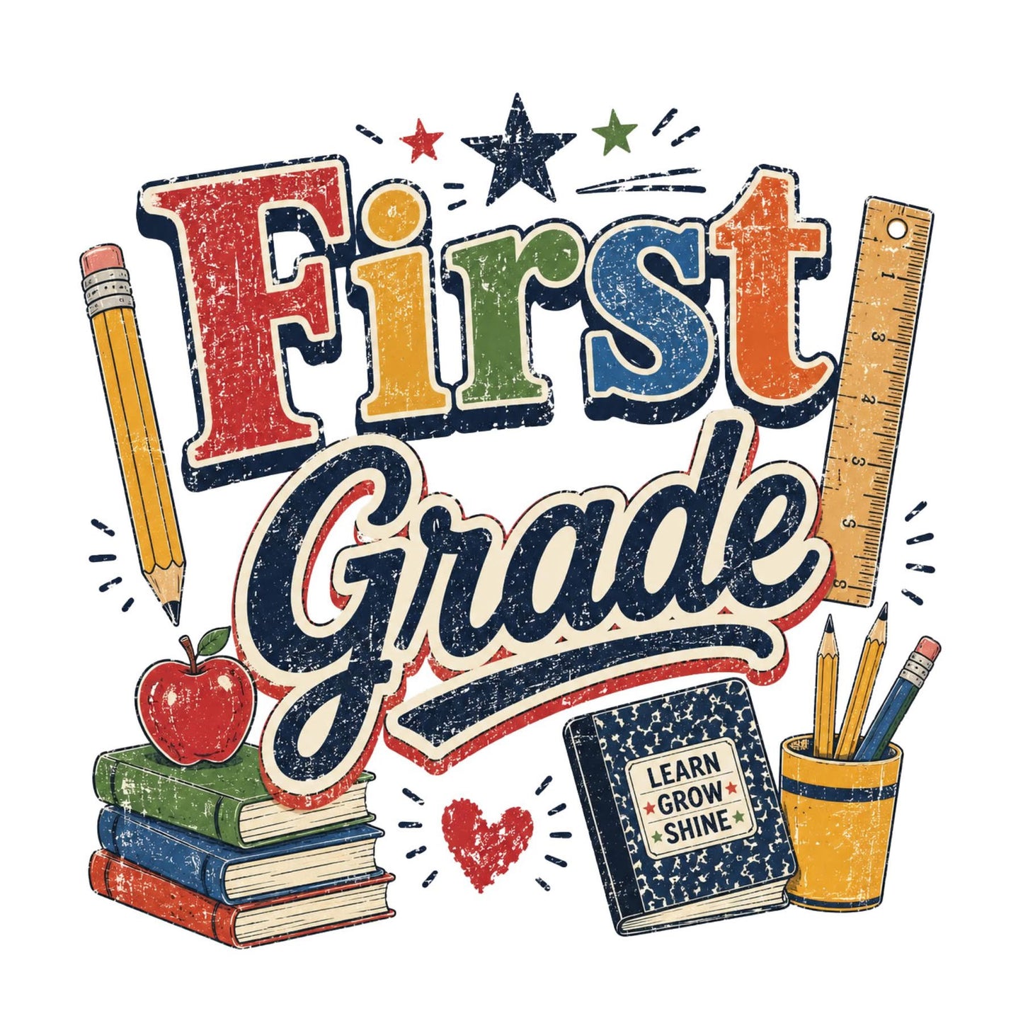 Back To School Retro T-Shirt Collection