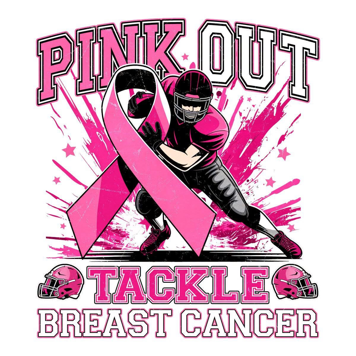Breast Cancer Football Collection