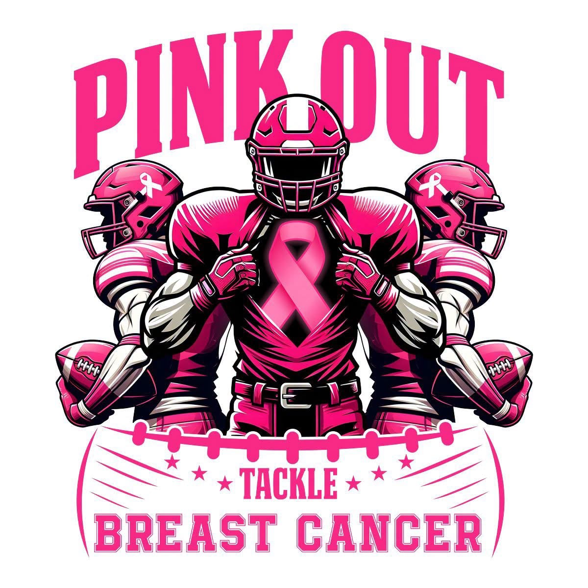 Breast Cancer Football Collection