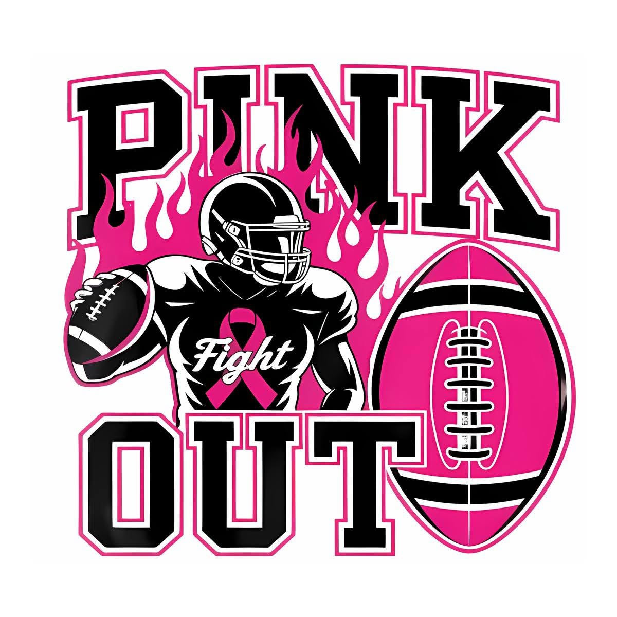Breast Cancer Football Collection