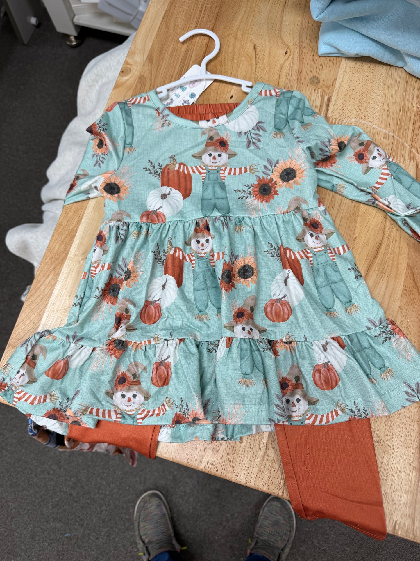 Pete & Lucy Scarecrow Cutie 2 Piece Set