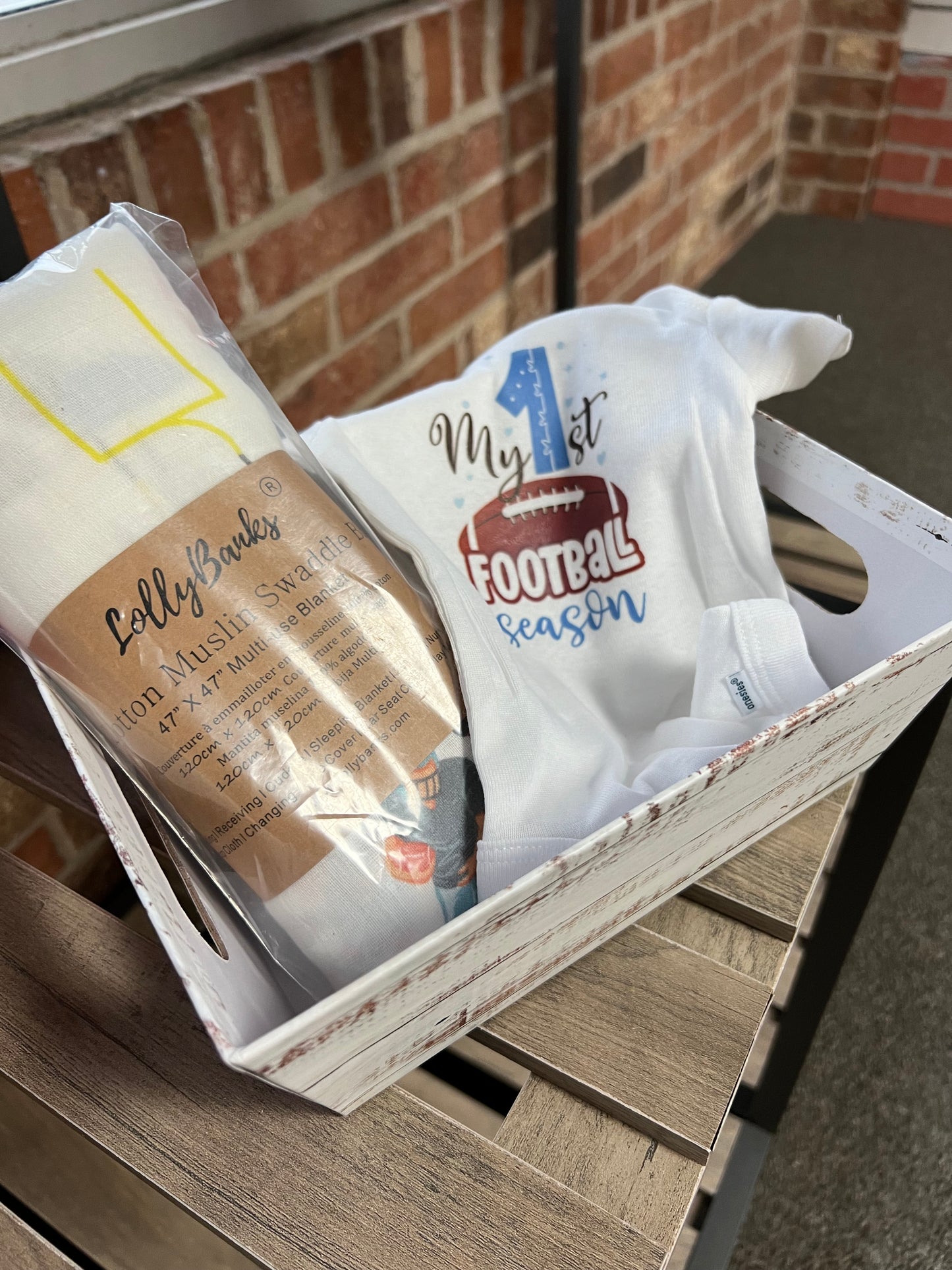 Football Season Basket - Boy